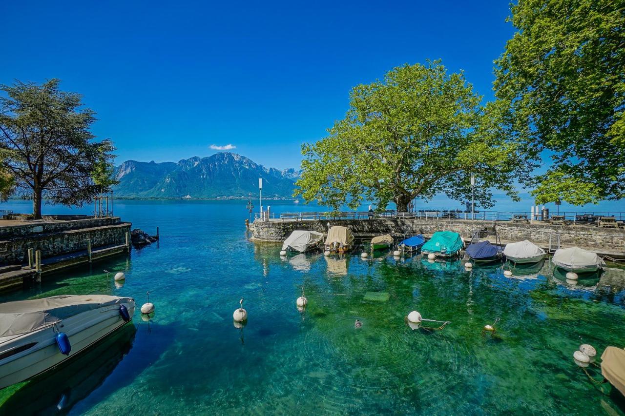 L'Eden Studio With A Balcony - Lake View Montreux Esterno foto