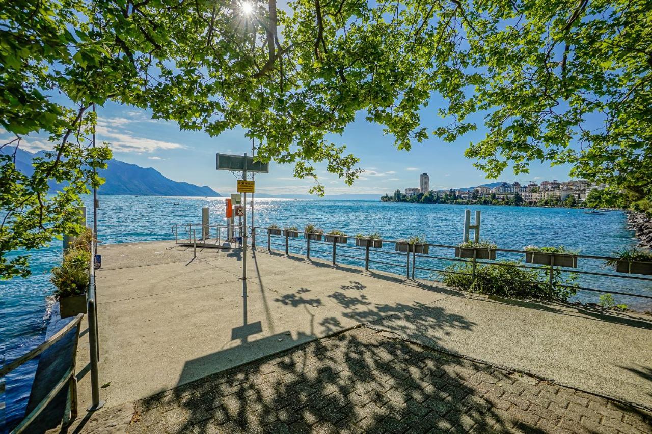L'Eden Studio With A Balcony - Lake View Montreux Esterno foto